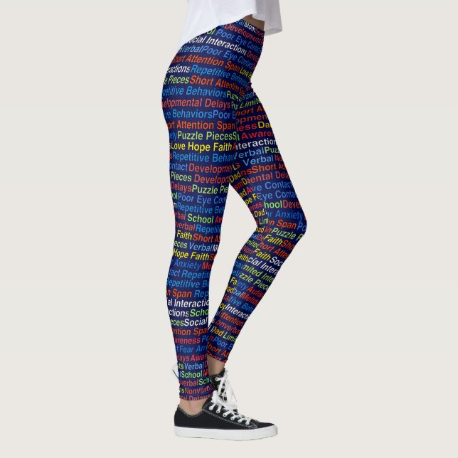 Autism Awareness- Leggings (Right)