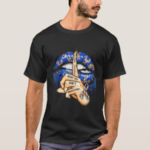 Autism Awareness Lips 1 T-Shirt