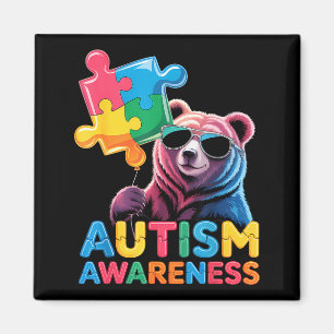 Autism awareness magnet