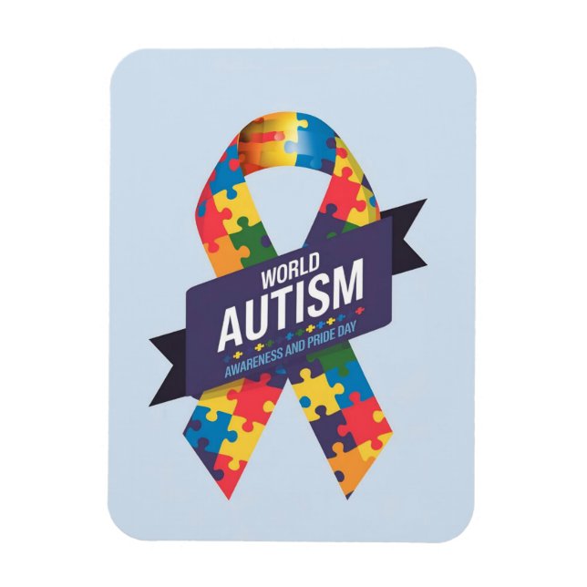 Autism Awareness Magnet (Vertical)