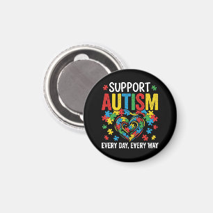 Autism awareness magnet