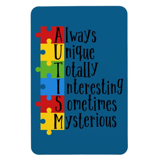 Autism Awareness Magnet (Vertical)