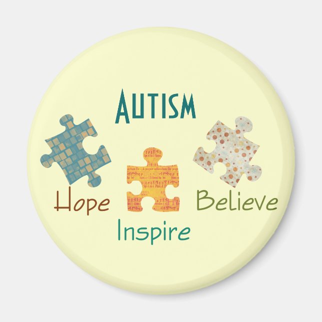 Autism Awareness Magnet (Front)