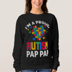 Autism Awareness Matching Family I'm a Proud Autis Sweatshirt
