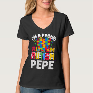 Autism Awareness Matching Family I'm a Proud Autis T-Shirt