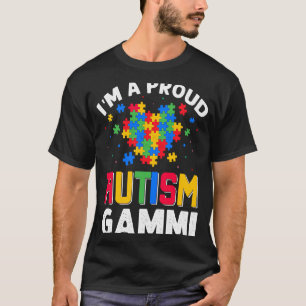 Autism Awareness Matching Family I'm a Proud Autis T-Shirt