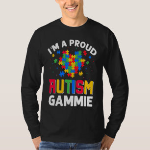 Autism Awareness Matching Family I'm a Proud Autis T-Shirt