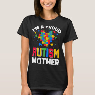 Autism Awareness Matching Family I'm a Proud Autis T-Shirt