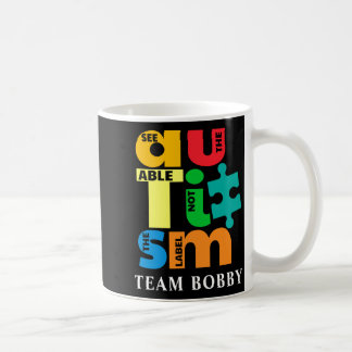Autism Awareness Matching Family Team Custom Mom T Coffee Mug