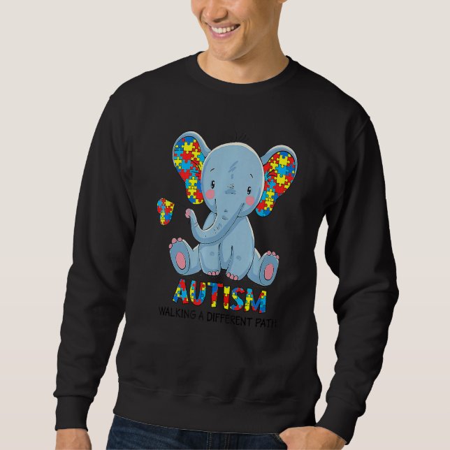 Autism Awareness Men Women Boys Girls Kids Autisti Sweatshirt (Front)