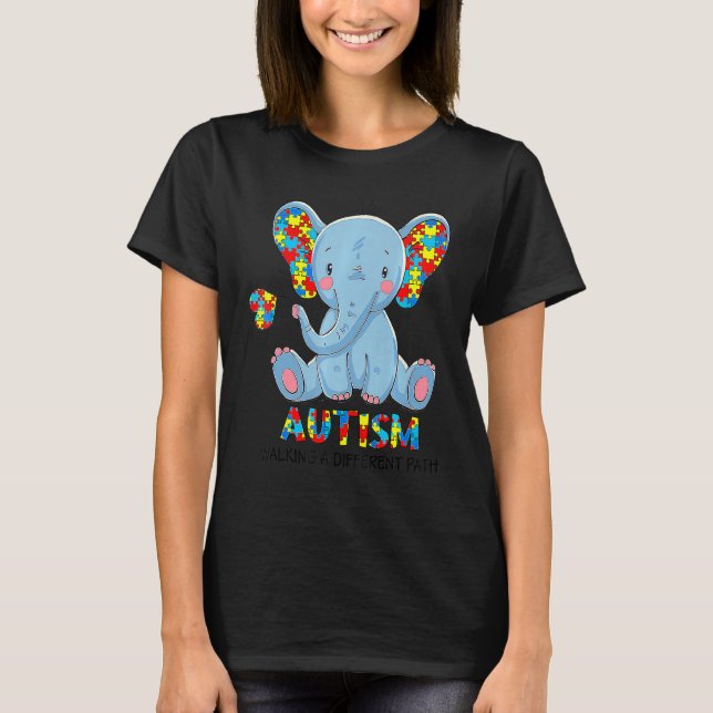 Autism Awareness Men Women Boys Girls Kids Autisti T-Shirt (Front)