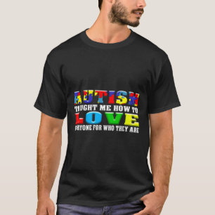 Autism Awareness Men Women Kids Mum Dad T-Shirt