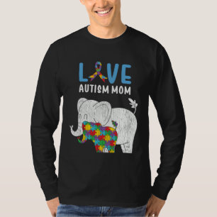 Autism Awareness Mom Love Autistic Son Daughter Mo T-Shirt