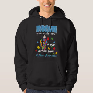 Autism Awareness Mom Mother Love Proud Autism Mama Hoodie
