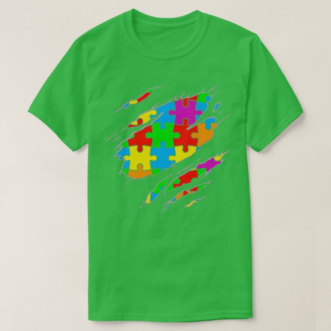 Autism Awareness Month 1 T-Shirt (Design Front)
