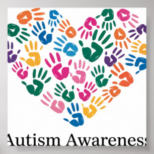 Autism Awareness Month, Be Kind, World Autism Day, Poster