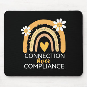 Autism Awareness Month Connection Over Compliance  Mouse Pad