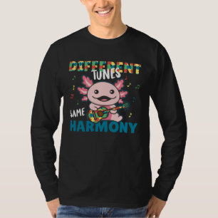 Autism Awareness Month Different Tunes Same Harmon T-Shirt
