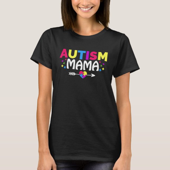 Autism Awareness Month Family Matching Cute Autism T-Shirt (Front)