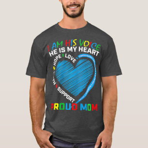 Autism Awareness Month Products I Wear Blue Son T-Shirt