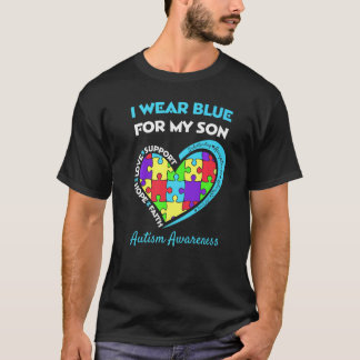 Autism Awareness Month Puzzle A Piece Wear Autisti T-Shirt
