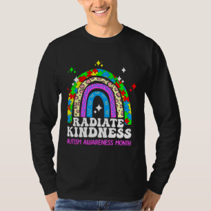 Autism Awareness Month Radiate Kindness T-Shirt