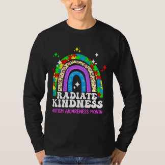 Autism Awareness Month Radiate Kindness T-Shirt