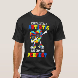 Autism Awareness Month Symbol Puzzle Piece Autisti T-Shirt