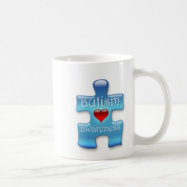 Autism Awareness Mug (B) (Right)