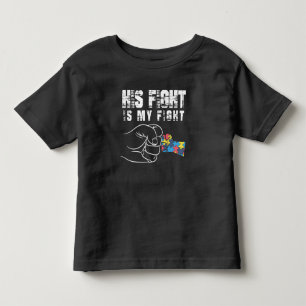 Autism Awareness Mum Dad Autistic Kid Toddler T-Shirt