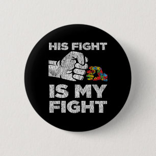 Autism Awareness Mum Dad Parents Autistic Kids Awa 6 Cm Round Badge