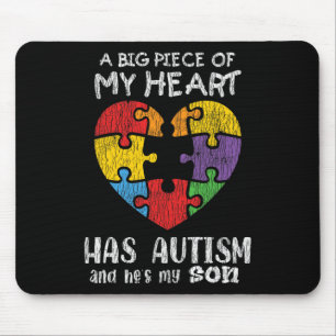 Autism Awareness Mum Dad Parents Autistic Kids Awa Mouse Pad