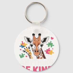 Autism Awareness Mum In a World Where You Can Be A Key Ring