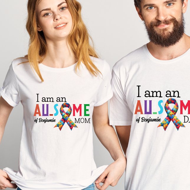 Autism Awareness Mum T-Shirt (Creator Uploaded)