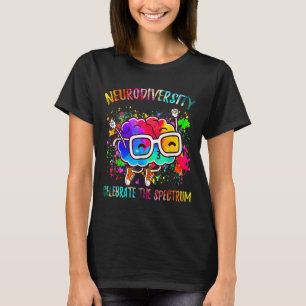 Autism Awareness Neurodiversity Celebrate The T-Shirt