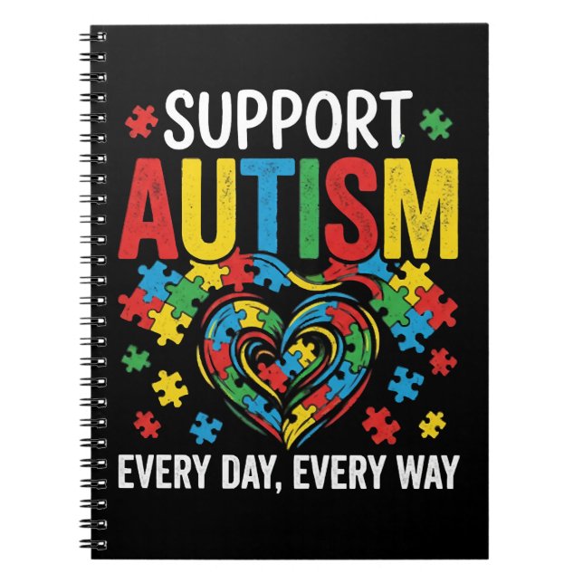 Autism awareness notebook (Front)