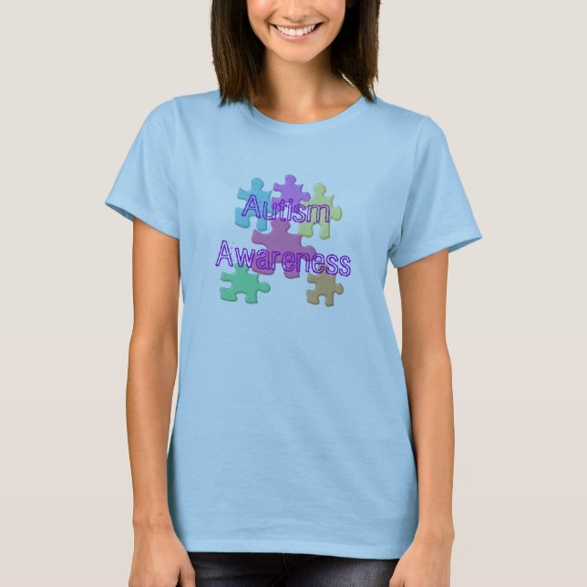 Autism Awareness Pastel T-Shirt (Front)
