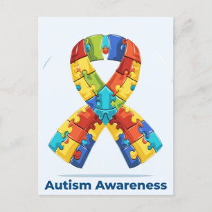 Autism Awareness Postcard