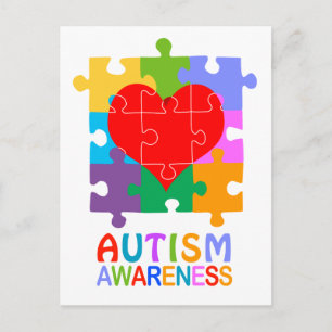 Autism Awareness Postcard