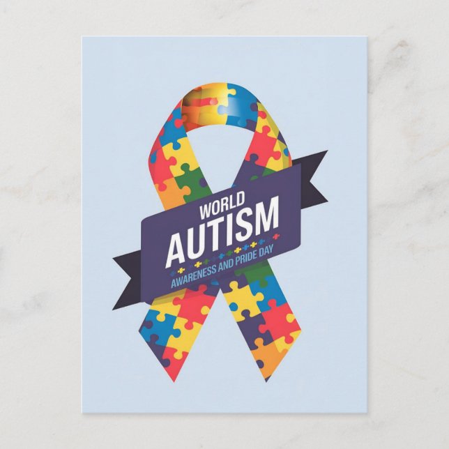 Autism Awareness Postcard (Front)