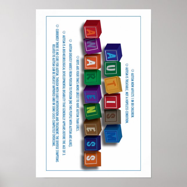 Autism Awareness Poster (Front)