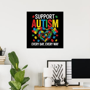 Autism awareness poster
