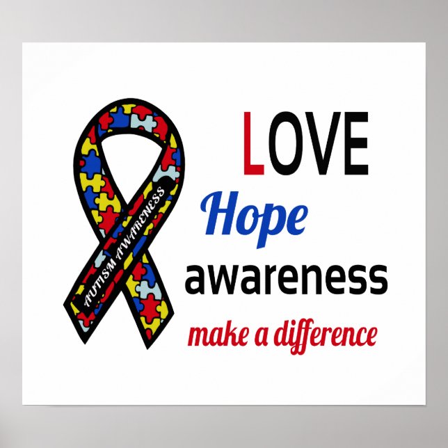 Autism Awareness Poster (Front)