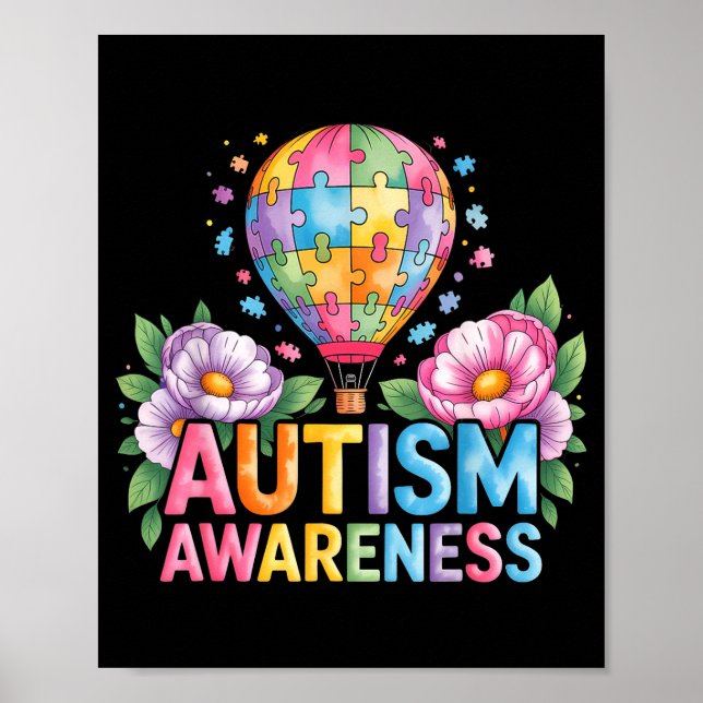 Autism awareness  poster (Front)