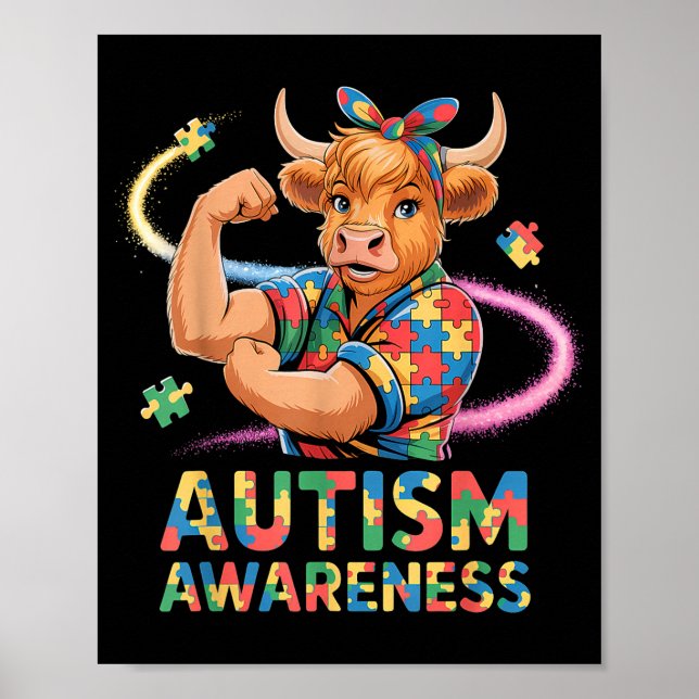 Autism awareness  poster (Front)