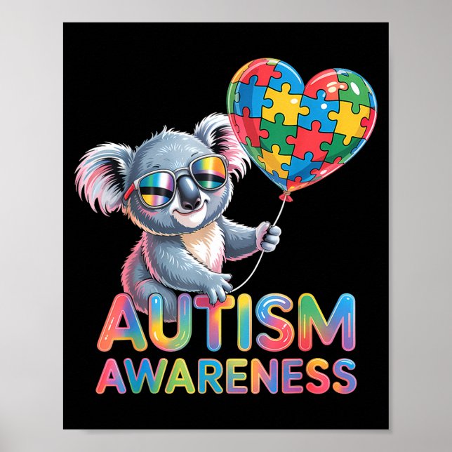 Autism awareness  poster (Front)