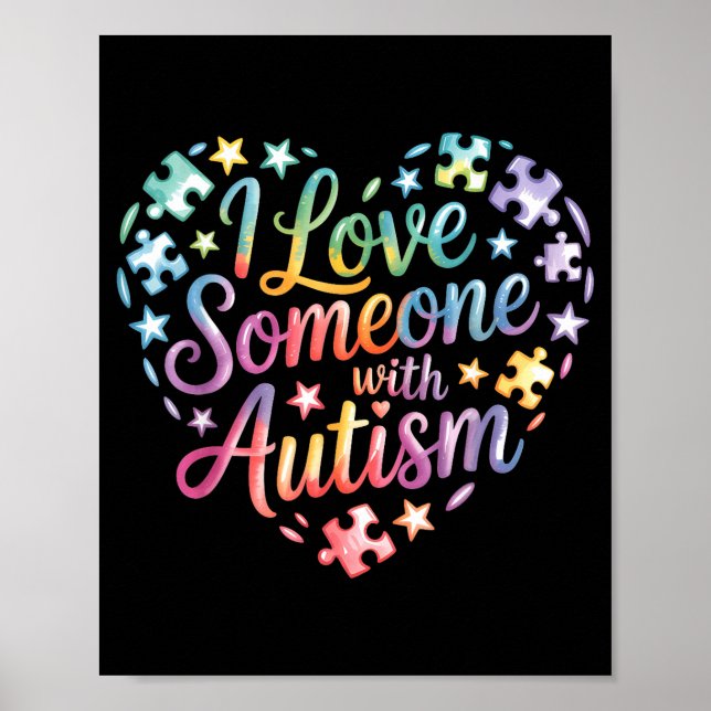 Autism awareness  poster (Front)