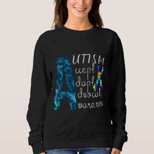 Autism Awareness Proud Autism Mum Sweatshirt