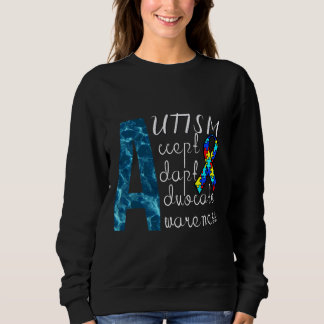 Autism Awareness Proud Autism Mum Sweatshirt