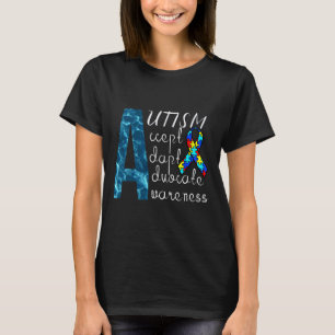 Autism Awareness Proud Autism Mum T-Shirt